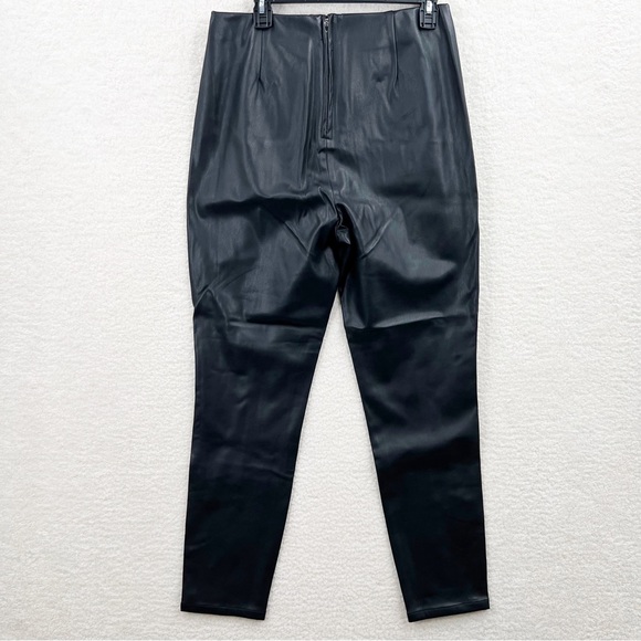 Blank NYC Vegan Leather Hi Rise Pull On Legging Maleficient Pant Black Size M - Picture 2 of 10
